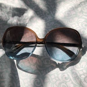 Brown to blue gradient sunglasses MMJ